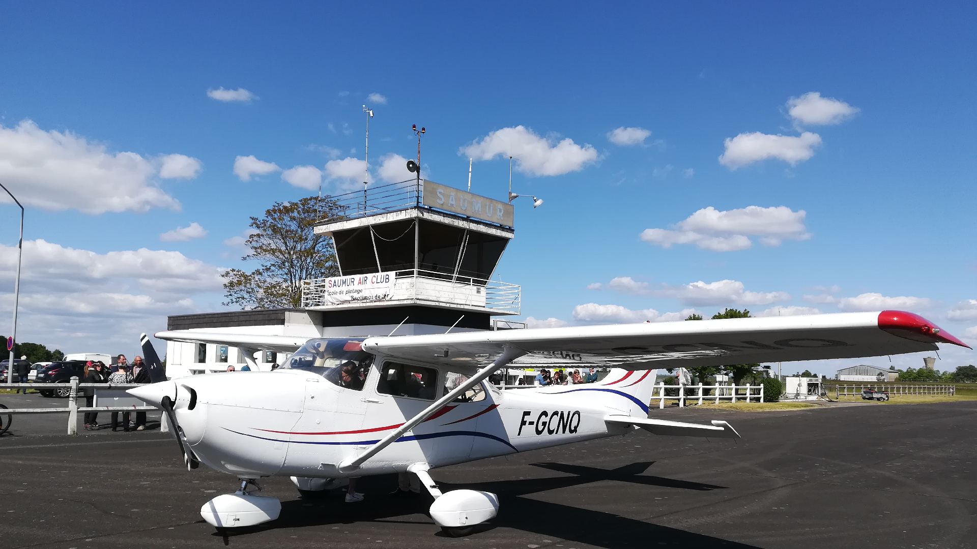 Le Cessna 172 à Saumur Air Club